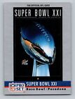 1990  Pro Set #21 Super Bowl XXI Giants / Broncos Super Bowl Collectibles