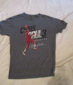 Next Level~ Gray Tee Shirt~Chris Paul #3~Houston Basketball~Size MED~Pre-Owned - Picture 1 of 8