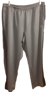 Solaris Gray Sweatpants Joggers Drawstring Zippered Legs Big and Tall Size 3XB - Picture 1 of 4