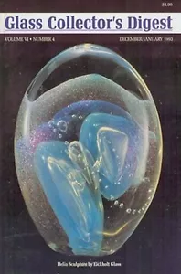 Glass Digest Dezember/Jan '93 Lalique Parfüm, Serviettenringe, - Bild 1 von 1