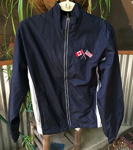 All Climate Wear Cinch Men's Small Jacket Softshell Lots of Zippers Canada Flag - Picture 1 of 12