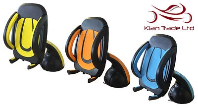 UNIVERSAL CAR MOBILE PHONE GPS HOLDER MOUNT CRADLE WINDSCREEN SUCTION STAND - Image 1 of 3