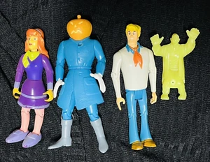 Hanna Barbera Scooby Doo Action Figures Fred, Daphne, Headless Horseman, Ghost - Picture 1 of 15