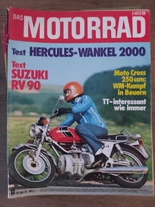 Das Motorrad Magazine 28 Iuni 1975 German Language no 13 - Imagen 1 de 1