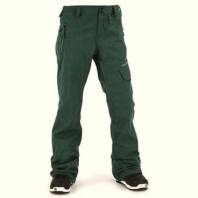 VOLCOM Women's PLATEAU Pants - Small - MNG - NWT - Image 1 of 2