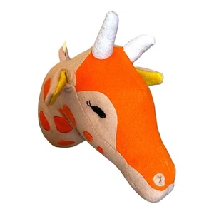 Pillowfort testa giraffa 3D peluche animale imbottito - Foto 1 di 6