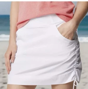 Columbia Women’s Marina Bay Skort UPF 50 Omni-Shade, White, Size Large, NWT - Picture 1 of 6