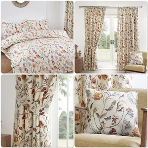 Bettbezug Bettwäsche Set oder Vorhänge Grove Blumenmuster von Sundour Multi - Bild 1 von 120