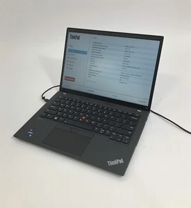 14" Lenovo ThinkPad T14S Gen 3 Laptop i5-1245U 3.3GHz 256GB SSD 8GB RAM WIN 11 - Picture 1 of 8