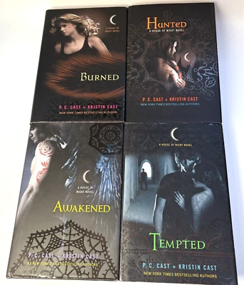 House of Night Hardcovers - Cast - Burned, Hunted, Awakened & Tempted - Image 1 of 4
