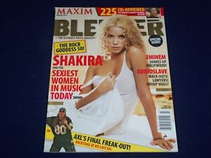 2003 MARCH BLENDER MUSIC MAGAZINE - SHAKIRA - II 6165