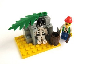 LEGO Pirates Set 6232 Skeleton Crew Jack Sparrow - NEW SEALED BAGGIES - NO BOX