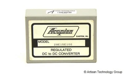 Convertidor DC-DC Acopian 28E15E100 Mini Encapsulado Regulado Montaje en Placa PC Foto 1 de 4