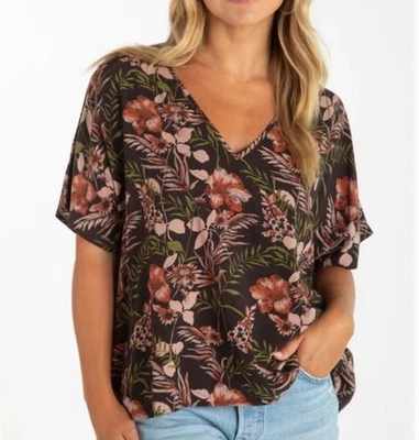 Top para mujer Natural Life talla grande ligero suelto calce cuadrado Foto 1 de 4