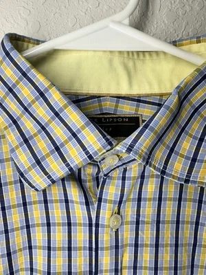 Jack Lipson Men’s Large Long Sleeve Button Down Shirt - Image 1 of 4