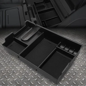 FOR 07-19 TOYOTA TUNDRA CENTER CONSOLE STORAGE BOX ARMREST ORGANIZER INSERT TRAY - Picture 1 of 6