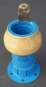 Draloric (Deutschland) Typ : TE 50x120 ; 2000 pF ; +/- 10% ; 12 kV Kondensator - Bild 1 von 4