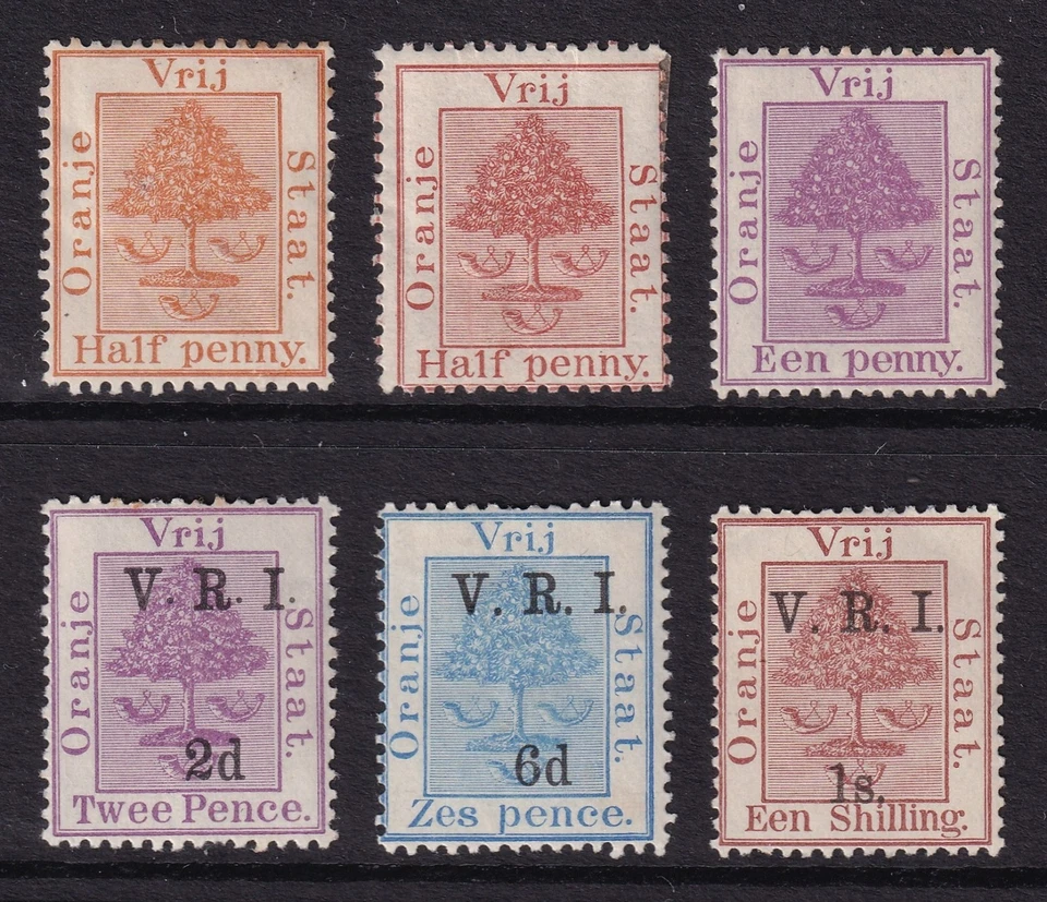 NARANJA ESTADO LIBRE 1894-1900 Selección definitiva MH/* (CV £20+) Foto 1 de 1