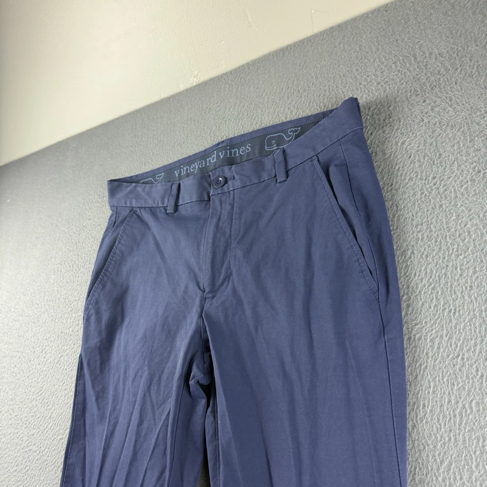 Pantalones Vineyard Vines para hombre 32x30* azules OTG On The Go rendimiento golf elásticos Foto 1 de 4