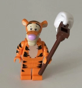 Tigger LEGO Minifigure Figure With Net Winnie the Pooh Disney 21326 NEW - Picture 1 of 2