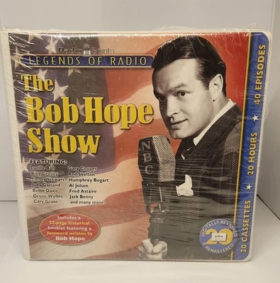 VTG Legends of Radio- The Bob Hope Show 20 cassettes - Image 1 of 4