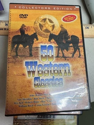 50 Western Classics 6 DVD's 2004 Collectors Edition Approximately 50 Hours Movie - Image 1 of 2