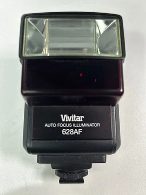 Vivitar Flash 628 AF For 35 Mm Film Camera Tested Good Condition - Image 1 of 4