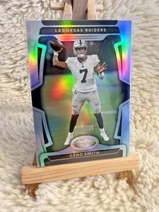 Fútbol americano certificado Panini 2025 #52 Geno Smith lámina Las Vegas Raiders/399 - Imagen 1 de 3
