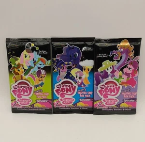 Lot (3) My Little Pony Friendship Is Magic Series 3 Fun Packs Trading Cards New - Picture 1 of 4