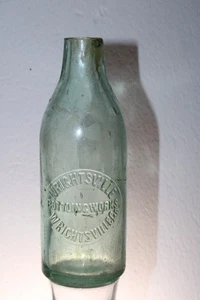 WRIGHTSVILLE GA BOTTLING WORKS SODA BOTTLE RARE - Picture 1 of 10