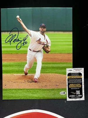 Adam Wainwright Autographed St. Louis Cardinals Signed 11x14 Photo JSA COA MLB￼ - Image 1 of 3