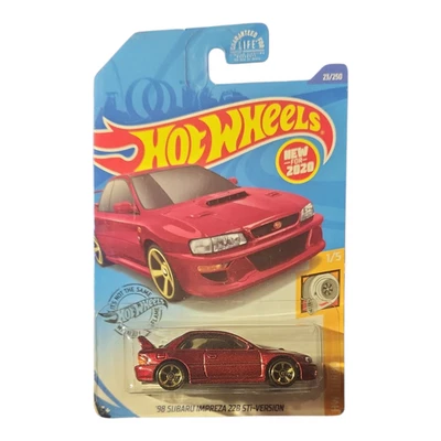 Hot Wheels - 98 Subaru Impreza 22B versión STi - HW Turbo 1/5 - Mattel 2019 Foto 1 de 2