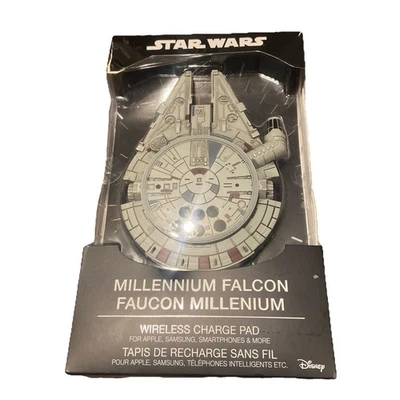Disney Star Wars Millennium Falcon Wireless Charging Pad For Apple Samsung - Image 1 of 4