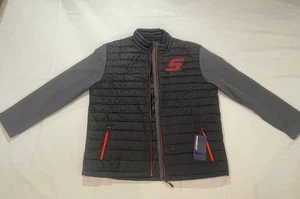 Snap On Tools Men's 4XL Jacket Quilted Puffer Full Zip Lightweight Black NWOT - Picture 1 of 4