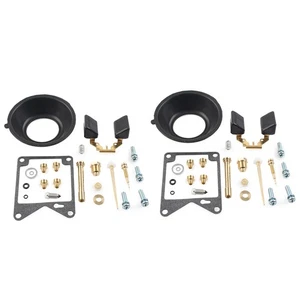 Set of 2 Carburetor Repair Kit Diaphragm Float for Yamaha Virago 750 XV750 1981-83 - Picture 1 of 5