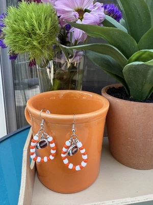 NEW GAME DAY UT Vols University of Tennessee Volunteers Football SEC Earrings - Image 1 of 3