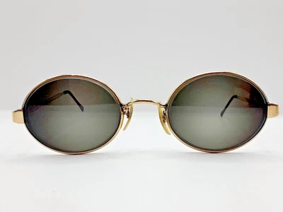 Marco Completo Óptico SR Vnt Redondo 1/20 Lleno de Oro 12K EE. UU. 5 1/2" Solo 8/H4 Foto 1 de 4