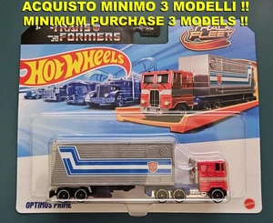 HOT WHEELS OPTIMUS PRIME TRANSFORMERS TRACK FLEET - Foto 1 di 2