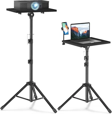 FACILIFE Projector Stand Tripod - Laptop 22-47 Inches, Black