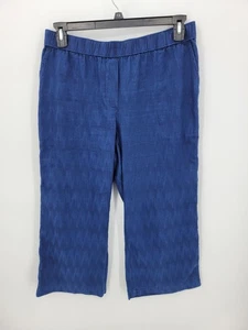 Pure Jill Indigo Hose Damen Medium Petite Pull On Freizeit gewebt Strand - Bild 1 von 10