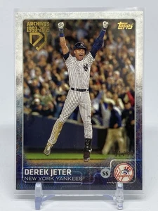 Derek Jeter 2017 Topps Archives Retrospective #DJ-23 Gold Parallel /50 *CORNERS - Picture 1 of 11