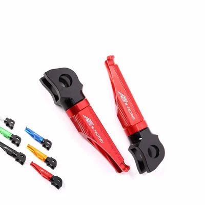 Clavijas delanteras rojas Shinobi para Yamaha FZR 1000 87-89 90 91 92 93 94 95 96 Foto 1 de 4