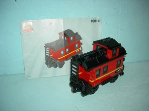 LEGO City ferrocarril 10014 - My Own Train Caboose con instrucciones de construcción, ¡RARO!!! - Imagen 1 de 2