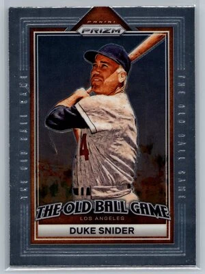 2023 Panini Prizm The Old Ball Game Duke Snider #OBG7 Los Angeles Dodgers - Image 1 of 2
