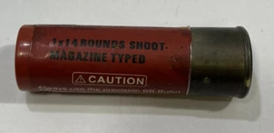 Three Airsoft Shot Gun 1x14 Shoot- Magazine Typed Red - Picture 1 of 4
