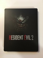 Resident Evil 2 Remake Steelbook (Xbox or PlayStation, 2019) No Game or Manual