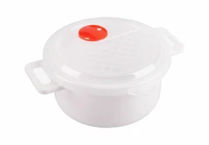Mikrowellen Kasserolle 1,0L Mikrowellengeschirr Gefrierdose Frischhaltedose Topf - Bild 1 von 1