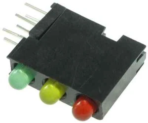 2Pcs 564-0100-132F LED Circuit Board Indicators RED/YELLOW/GREEN - Picture 1 of 1