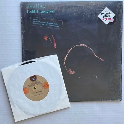 TODD RUNDGREN Healing 1981 US ORG LP + 7" Single SHRINK + Hype! MINTY - Image 1 of 4