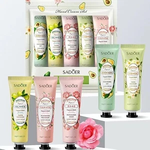Moisturising Cream for Face Body Hand, Organic, Non Greasy, Smooth Skin Gift Set - Picture 1 of 7